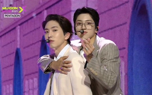 210930《MU:CON线上演唱会》PENTAGON - BABY I LOVE YOU + DO OR NOT高清舞台