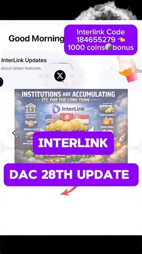 Interlink Dac 28th new update coin price #interlink#interlink network