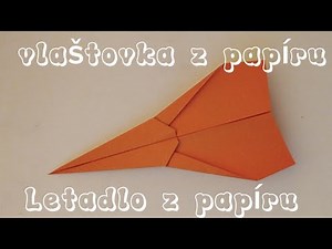 letadlo z papíru/papírové letadlo