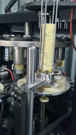 Paper Cup Making Machine Working | Rim Curling & Cup Stacking Process