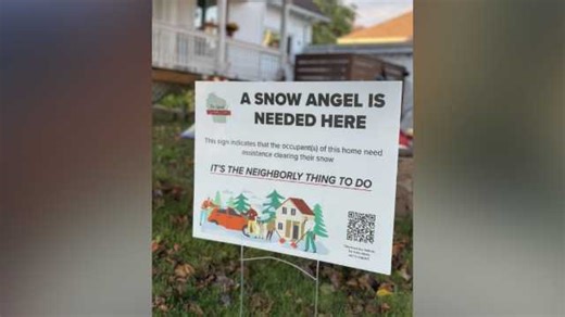 Milwaukee nonprofit creates signs for those in need of snow removal help