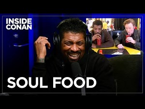 Deon Cole Remembers Eating Soul Food With Conan | Inside Conan