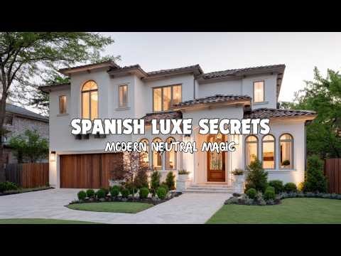 Best Modern Spanish Home Decor Ideas with Wrought Iron & Earthy Neutrals