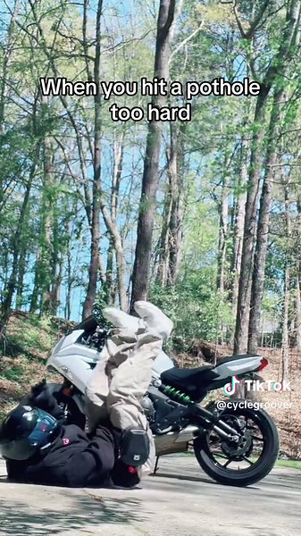 Funny 600cc Yamaha Motorcycle Skit