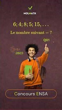 ENSA 2023 | Q01 | Correction