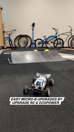Build it faster, stronger, and completely your own. Precision hop-ups to powerful electronics, UpGrade RC and EcoPower give Micro-B drivers endless ways to upgrade and customize. | AMain Hobbies