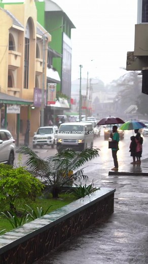 Rainy Day in Port Vila, Vanuatu