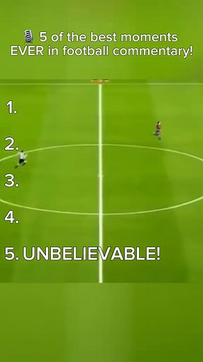 5 of the best moments Ever in football commentary #footballseason #football #soccer | Manchester united fans