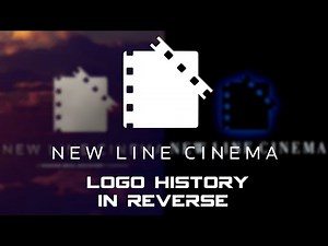 New Line Cinema logo history in reverse