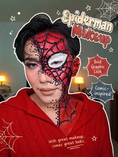 Spiderman Makeup Tutorial: Am I Late? Brand New Day Trend