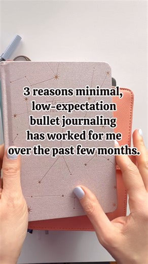 3 rules to stick to your journaling! #2026journalsetup #bulletjournal #minimaljournaling #bujo