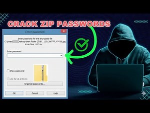 How Hackers Crack ZIP File Passwords? — TOO EASY! (Educational Purposes Only)