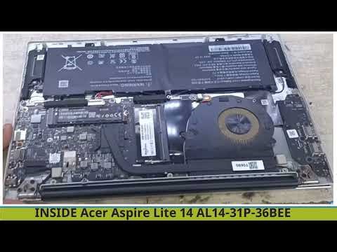 INSIDE Acer Aspire Lite 14 AL14 31P 36BEE LAPTOP