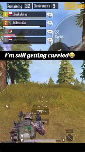 Call me lvl 1 backpack cause I love to get carried #pubgm #playerunknownbattlegrounds #fyp #backpack | Jonathan JoJo Cloete | Facebook