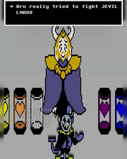 JEVIL VS ASGORE #deltarune #undertale
