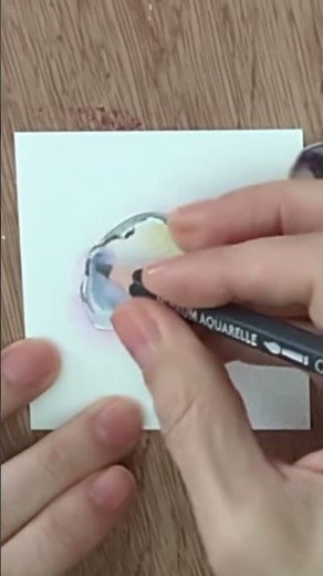 Try This TRICK For Watercolor Pencils!