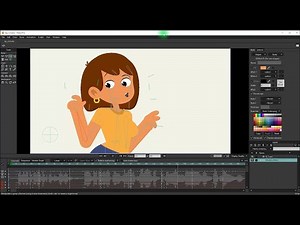 Another very complete character rig and animation test by Robson using Moho