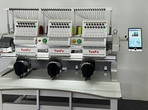[Hot Item] 3 Heads Computer Embroidery Machine Flat Cap Embroidery Machine