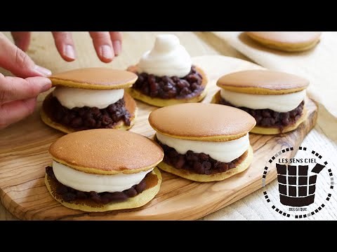 ✴︎パティシエが作る！生どら焼きの作り方✴︎✴︎How to make ” Dorayaki ”Japanese pancake with whipped cream✴︎ベルギーより#152