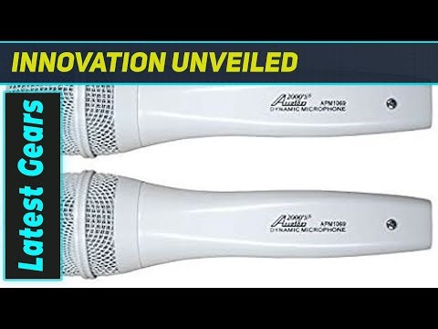 Audio2000S S1069X2: The Best White Dynamic Mics for Clear Audio!