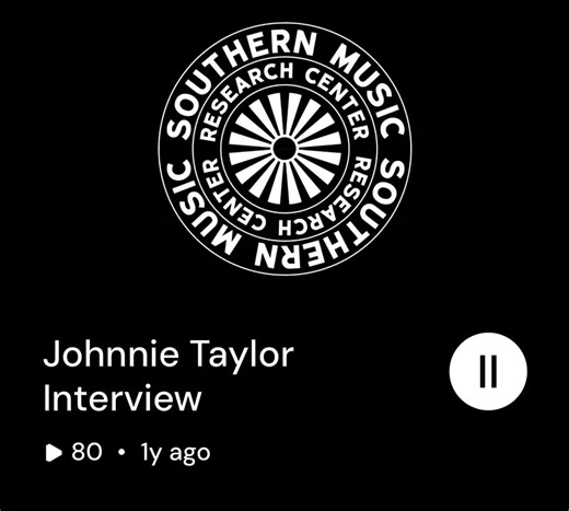 In 2025, the Southern Music Research Center shared archival audio from a 1993 interview with Johnnie Taylor, conducted by Mark Harrelson in Jackson, Mississippi.Taylor speaks in his own voice about the foundations behind his gospel, soul, blues, and rhythm and blues legacy, a reminder that his story is not only in the hits, but also in the oral histories that preserve the man behind “Who’s Making Love,” “Disco Lady,” and “Last Two Dollars.”Photo: Mark Harrelson, Johnnie Taylor, and singer and Ma