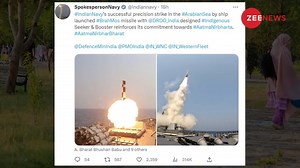 36K views · 746 reactions | Tension in Pakistan after India successfully launches DRDO's Brahmos missile in Arabian Sea #Pakistan #BrahMos | Zee News English | Facebook