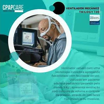 Ventilador Mecânico Trilogy 100 Philips Respironics | CPAP Care