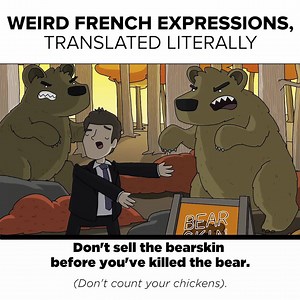 "When hens have teeth" - Weird French expressions translated literally 🤔 | BuzzFeed UK