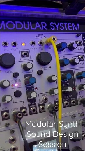 Modular Synth Sound Design Session with MakeNoise DPO, Dave Smith Feedback and Eventide H9