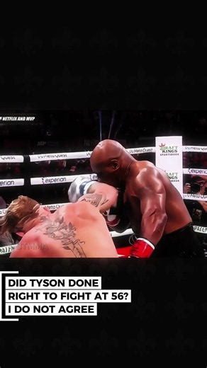 Why Mike Tyson Fought at 58 with Jake Paul