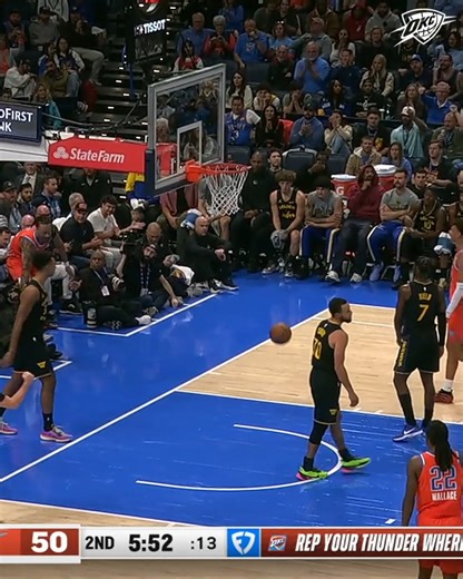 27K views · 501 reactions | Off the screen to the and 1️⃣ | Oklahoma City Thunder | Facebook