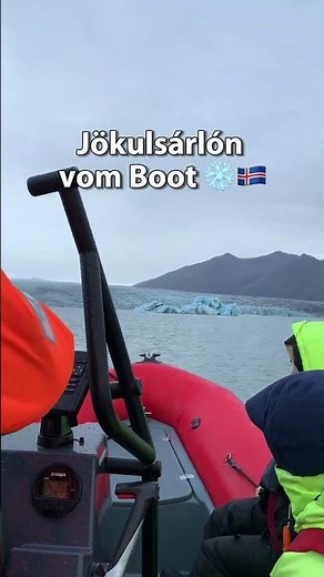 Jökulsárlón Gletscher-Bootstrip in Island ❄️ Eisberge aus nächster Nähe