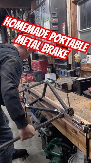 Homemade Portable Metal Brake