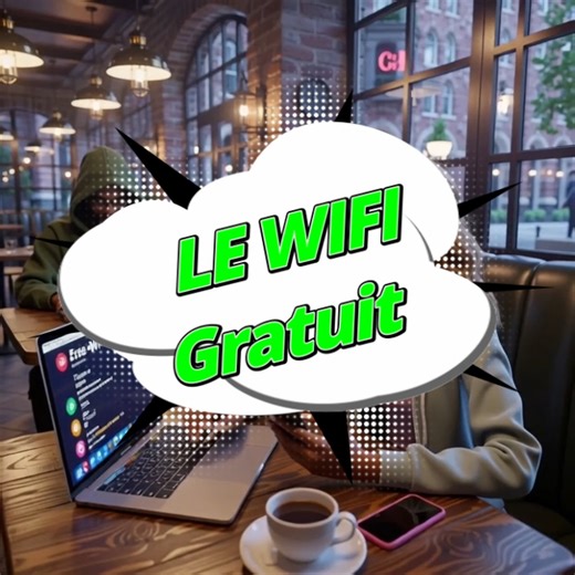 Internet Creative Center - L’internet Créatif on Instagram: "Agence Cybersécurité et IA Dijon - France Episode 6 : Le Wifi Gratuit « J’adore les réseaux Wi-Fi ouverts, c’est gratuit ! » Oui… gratuit maintenant, mais tu risques de le payer plus tard. 📡💸 Ce que tu oublies quand tu te connectes à n’importe quel Wi-Fi public : • N’importe qui sur le même réseau peut sniffer tes données. • Un hacker peut créer un faux “Starbucks_Free_WiFi”ou "SNCF TGV INOUI" et voler tes identifiants. • Ta session 