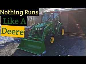 John Deere 3033R, Walk through.