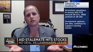 Greene: Stocks are hopeful things will get better, additional federal support is coming