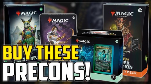 Top 10 Best Precon Decks for Commander in Magic The Gathering