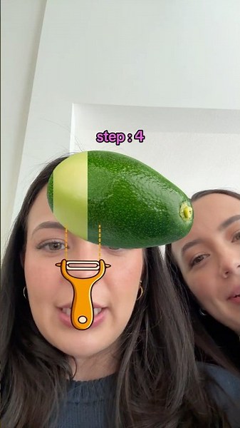 Who Can Peel the Avocado in 5 Steps?
