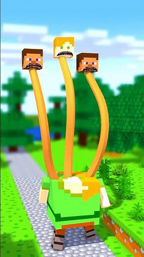 Double Fat Alex!!!??? - Alex and Steve Adventures #minecraft #shorts