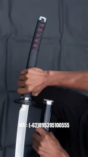 SPESIAL ‼️ KATANA TANJIRO DEMON SLAYER - SPRING STEEL -