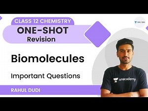 One Shot Revision | Biomolecules | Important Concepts | Class 12 Chemistry | Rahul Dudi