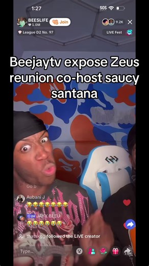 #saucysantana #zeusnetwork #beejaytv #exposed #messytiktok | saucy santana