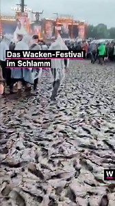 85'000 Metal-Fans trotzen tagelang dem Schlamm – so war das Wacken-Wetter 👀 Die diesjährige Ausgabe des Heavy-Metal-Festivals Wacken in Schleswig-Holstein ist Geschichte. Einmal mehr stellten die Metalheads unter Beweis, dass übles Wetter nur Einstellungssache ist. #watson #watsonnews #metal #wacken | watson