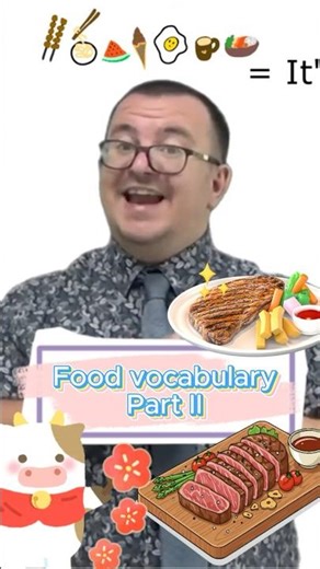 Food Vocabulary Part II #SEAMEO_RETRAC #EnglishVocabulary #fyp