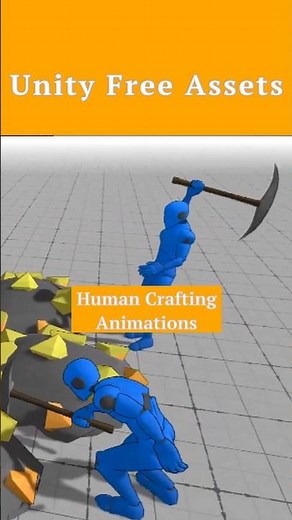 Free Human Crafting Animations in Unity (Limited Time)