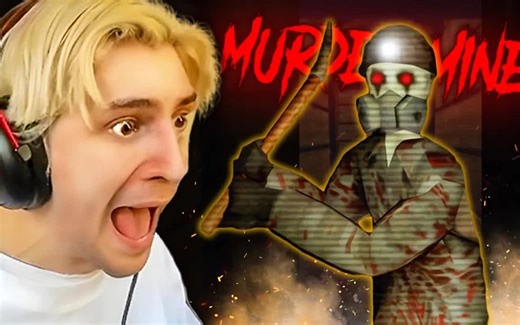 HOW IS A KIDS GAME THIS SCARY?! MURDER MINE on Roblox | xQc 2023.6.5