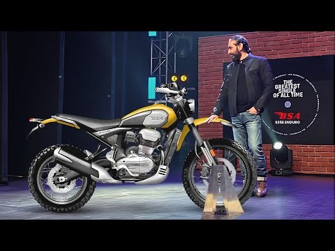 2026 NEW BSA S35E ENDURO BETTER THAN TRIUMPH SCRAMBLER 400X