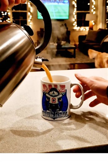 My favorite color #cruzAzul #futbolfans #soccermug #mug