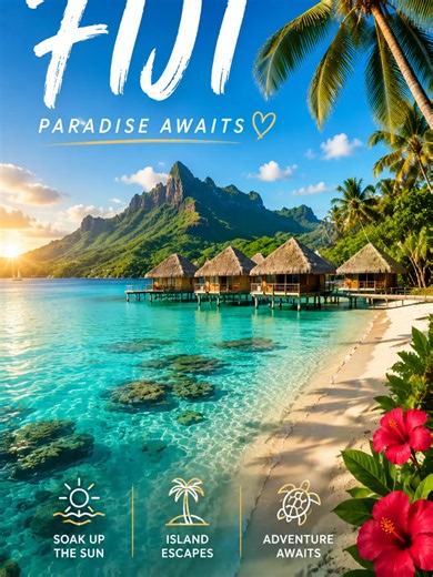 FIJI Escape to the tropical paradise of Fiji, where crystal-clear lagoons, white-sand beaches, swaying palm trees, and unforgettable island adventures await. Whether you're seeking relaxation, romance, or adventure, GreyStone Travel makes your dream Fiji getaway easy with personalized planning, exclusive travel deals, and stress-free booking. #Fiji #VisitFiji #TravelFiji #IslandEscape #BeachVacation #TropicalParadise#AdventureAwaits #Travel #Adventure #Traveltok #Vacation #VacationPlanning #trav