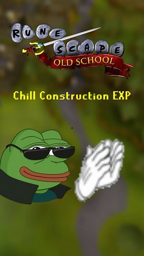 Chill construction exp for OSRS #shorts